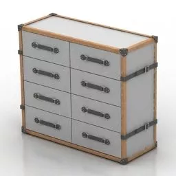 Locker Alexandra Traveler 3d model