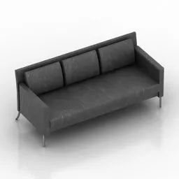 3 Seaters Sofa Jason Walter Knoll 3d model