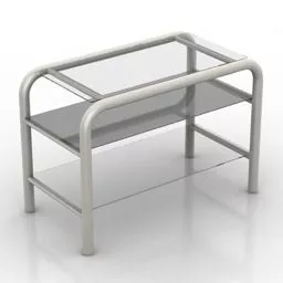 Hallway Rack 3d model