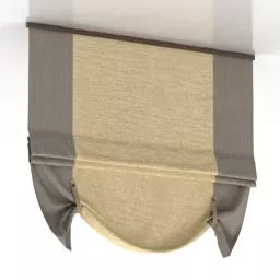 Vintage Curtain Roman Curtain 3d model