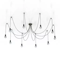Luster Donolux Wire Style 3d model Luster Donolux Wire Style 3d model