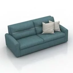 2 Seaters Sofa Blanche Sky 3d model