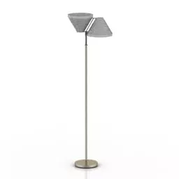 Red Torchere Lamp Oluce 3d model