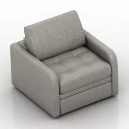 Armchair Pushe Bruno 3d model
