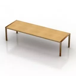 Rectangletable Andoo Walter Knoll 3d model
