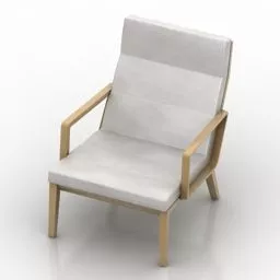 Armchair Andoo Walter Knoll 3d model