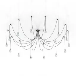 Ceiling Luster Odeon 3d model