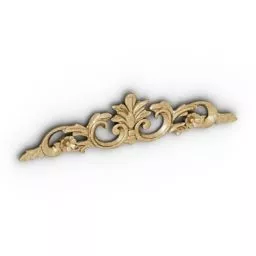 Decor Molding European Shaped 3d model