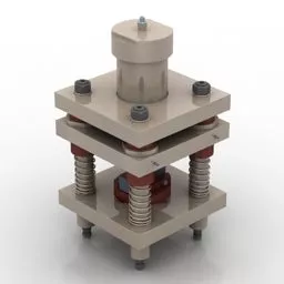 Machine Part 3d model