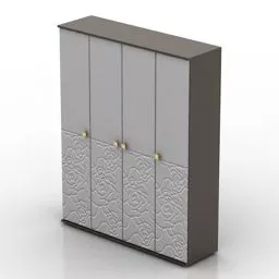 Wardrobe Bedroom Set 3d model