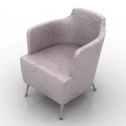 Restaurant Armchair Jules Moroso 3d model