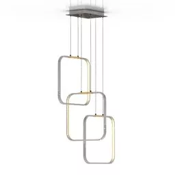 Lines Luster Ceiling Lighting 3d model