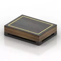 Table Coffee Square Shaped 3d model