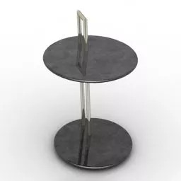 Table Occasional Round Shaped 3d model