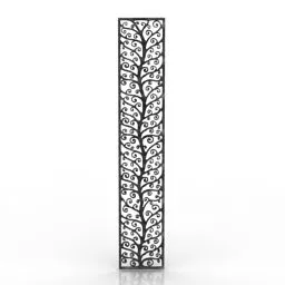 Frame Decor Screen Decor 3d model