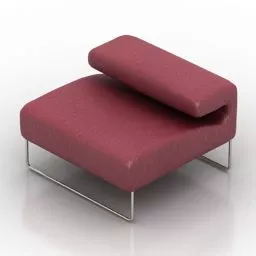 Seat Lowseat Moroso Furniture 3d model