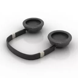 Headphones Home Appliances 3d model