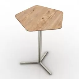Coffee Table Pentagono Interior 3d model