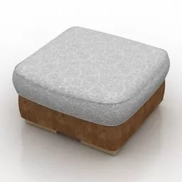 Square Seat Pushe V1 3d model