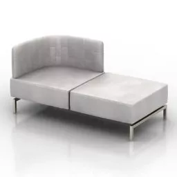 Grey Sofa Jori Calypso 3d model