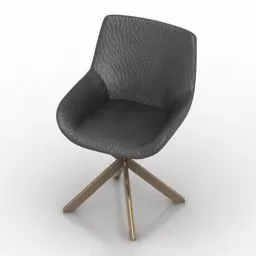 Modern Armchair Annibale 3d model