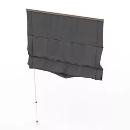 Curtain Roman Interior Furniture 3d model