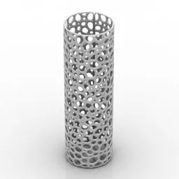 Vase Decor Abstract Interior Furniture 3d model