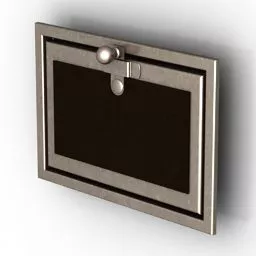 Door Oven Rehulka 3d model