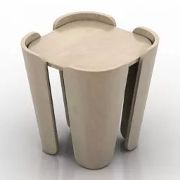 Seat Tulipa Interior Furniture 3d model