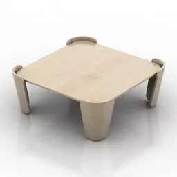 Table Tulipa Modern Furniture 3d model