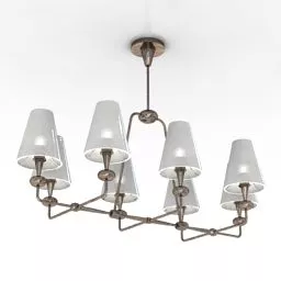 Luster Dipper Circles Slice Shade 3d model