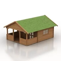 French Garden 3d model