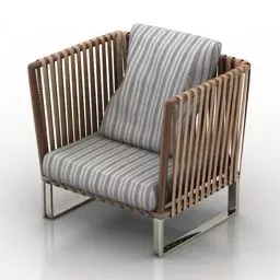 Armchair Formdecor Corde Interior 3d model