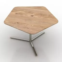 Table Jori Pentagono Interior 3d model