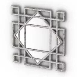 Mirror Fal Interior Decoration 3d model