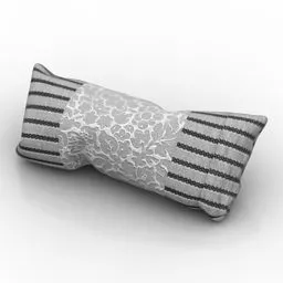 Pillow Decor Grey 3d model