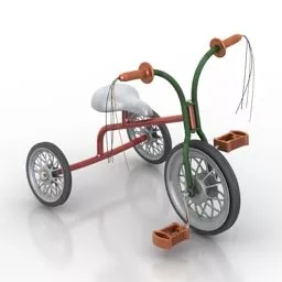 Tricycle Children Toys 3d model