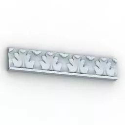 Corner Cornice Plaster 3d model
