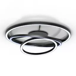 Circles Shaped Luster 3d model
