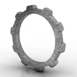 Gear Machine Part 3d model