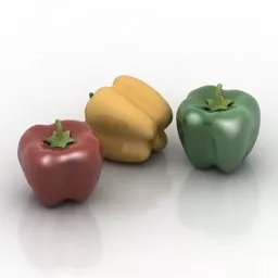 Peppers 3d model