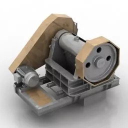 Jaw Crusher Equipment 3d model