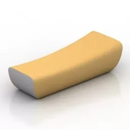 Yellow Seat Buba 3d model