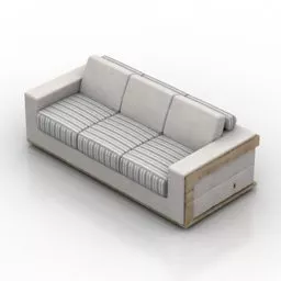 Sofa Evolishn Three Seaters 3d model