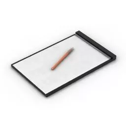 Colorful Ballpoint Pen 3d model