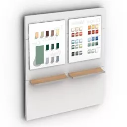 Wall Note 3d model