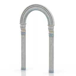 Arc Column Classic Design 3d model