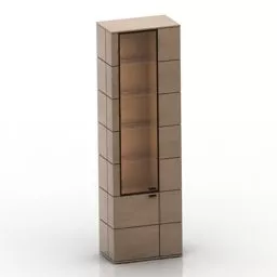 Locker Hartmann Wooden Furniture 3d model