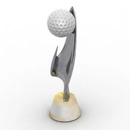 Champion Trophy 3d model
