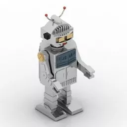 Battle Robot Concept 3d model